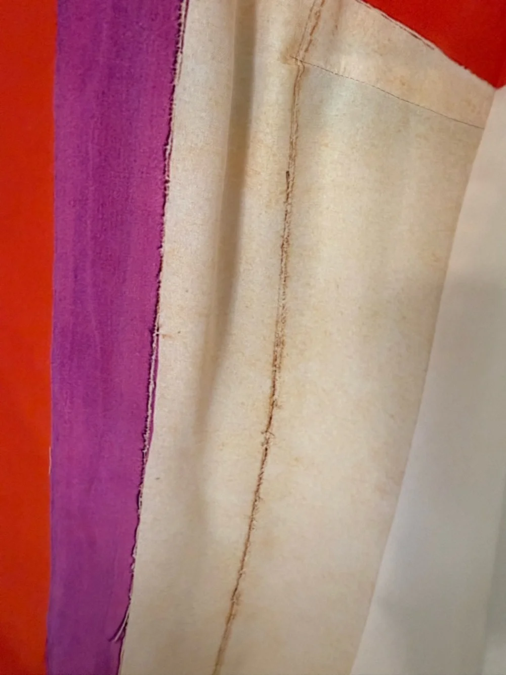 Akris Multicolor Geometric Silk Tank Top - Red, Pink, Yellow, Blue, Cream - Picture 6 of 11